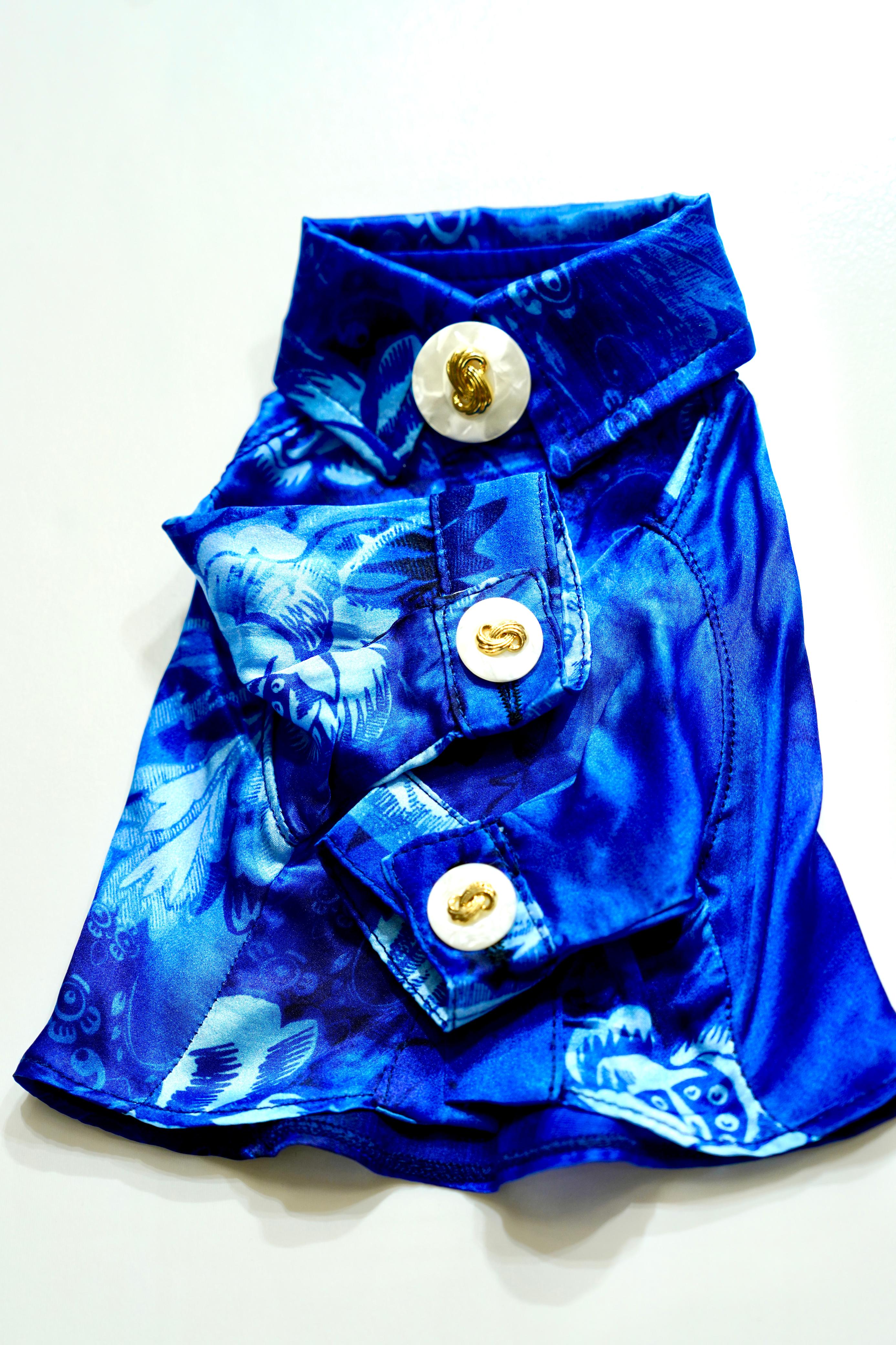 Zampa Designer Silk Chemise – Ocean Royale