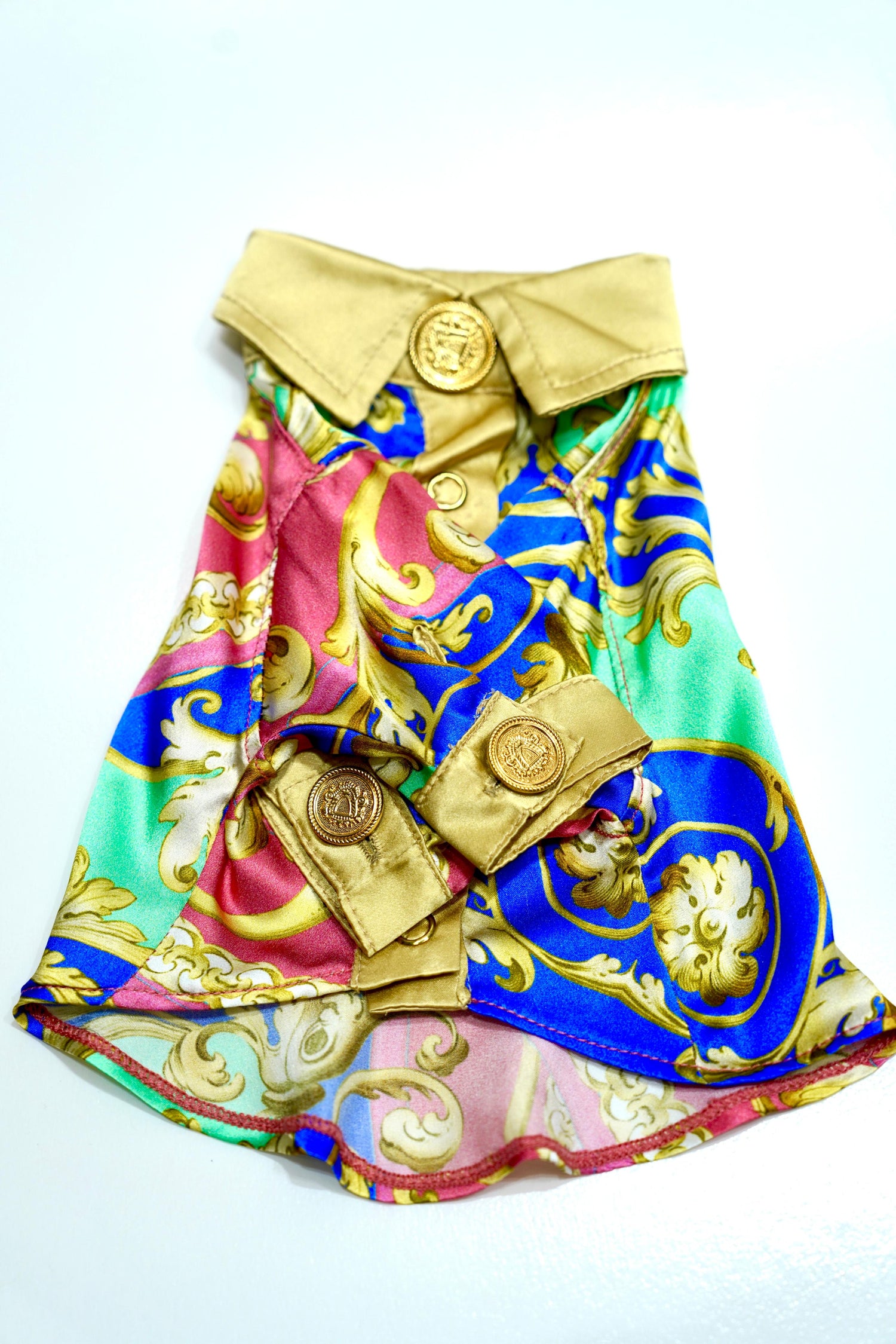 Zampa Designer Silk Chemise - Baroque